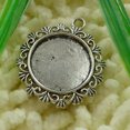 thumbnail image 3 of K-KED 66 Pcs Tibetan Silver Circular Frame Charms 34X30MM S2423 DIY Delicate Jewelry Making, 3 of 4