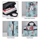 thumbnail image 5 of Cute Hot Air Balloon Print2 Backpack Casual Shoulder Daypack Lightweight Travel Backpack For Men Women, 5 of 5
