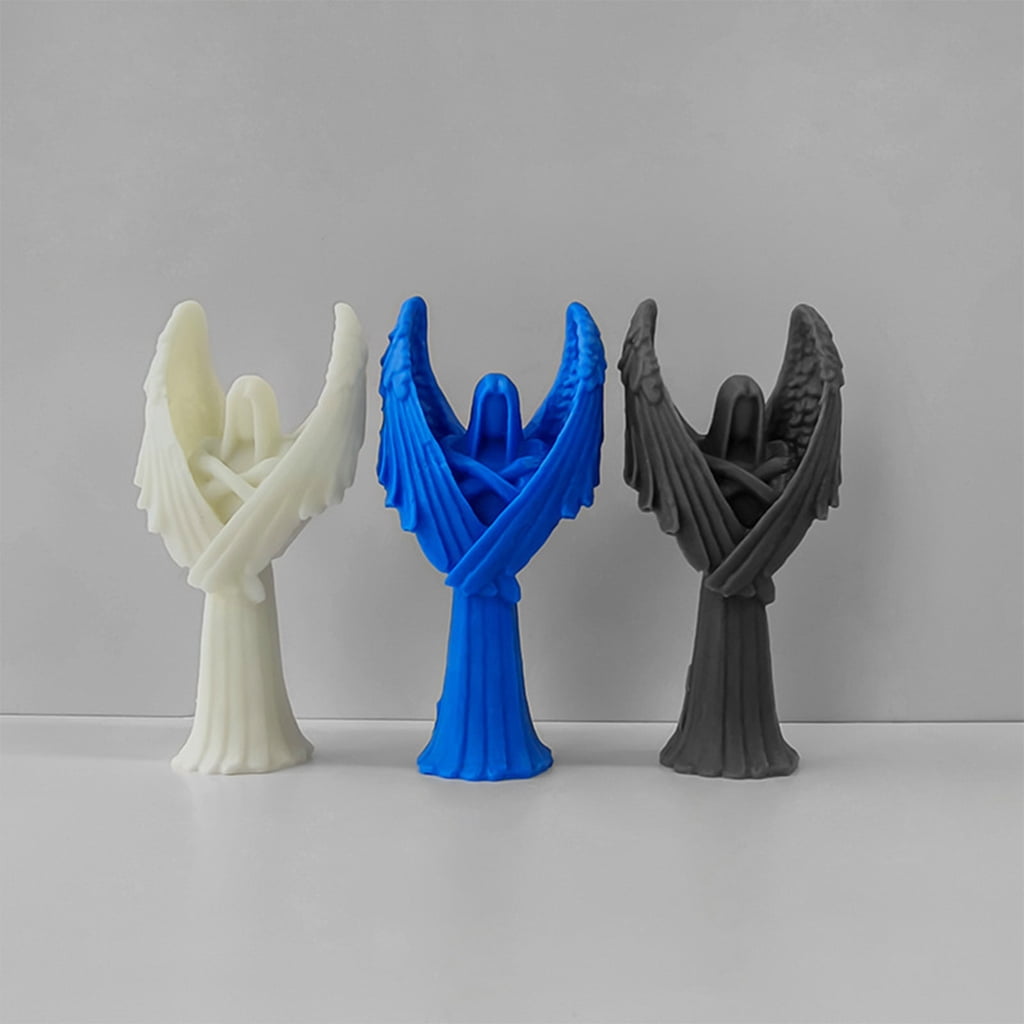 Halloween Goddess Candle Mold for Making Candle Soap Plasters Resin Casting Silicone Mold Non-stick Easy to De-mold