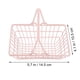 thumbnail image 4 of 1 cesta de almacenamiento de escritorio, práctica cesta de la compra, cesta para artículos del hogar, 4 of 7