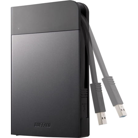 UPC: 0747464130491 | BUFFALO MiniStation Extreme NFC USB 3.0 2 TB Rugged Portable Hard Drive (HD-PZN2.0U3B)  1 (Quantity)