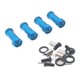 thumbnail image 1 of Adaptador de cubo hexagonal para rueda de metal (paquete de 4) de 12 mm para WLtoys 12428 12423 1:12 RC Car Azul, 1 of 9