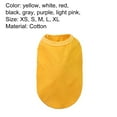 thumbnail image 5 of SPRING PARK Dog Blank Shirts Solid Color Round Neck Dog T-Shirts Cotton Breathable and Soft Puppy Vest Summer Basic Dog Clothes Apparel for Most Pets Dogs Cats, 5 of 7