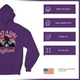thumbnail image 6 of Just a Girl Who Loves Bigfoot Sweatshirt Sasquatch Fan Cryptid Cute Gift Vintage Sunset Wildlife Camping Hoodie, 6 of 7