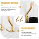 thumbnail image 5 of Metal Hooks Heavy Duty Hooks for Home Use 2Pcs Wall Mounted Mounting, 5 of 5