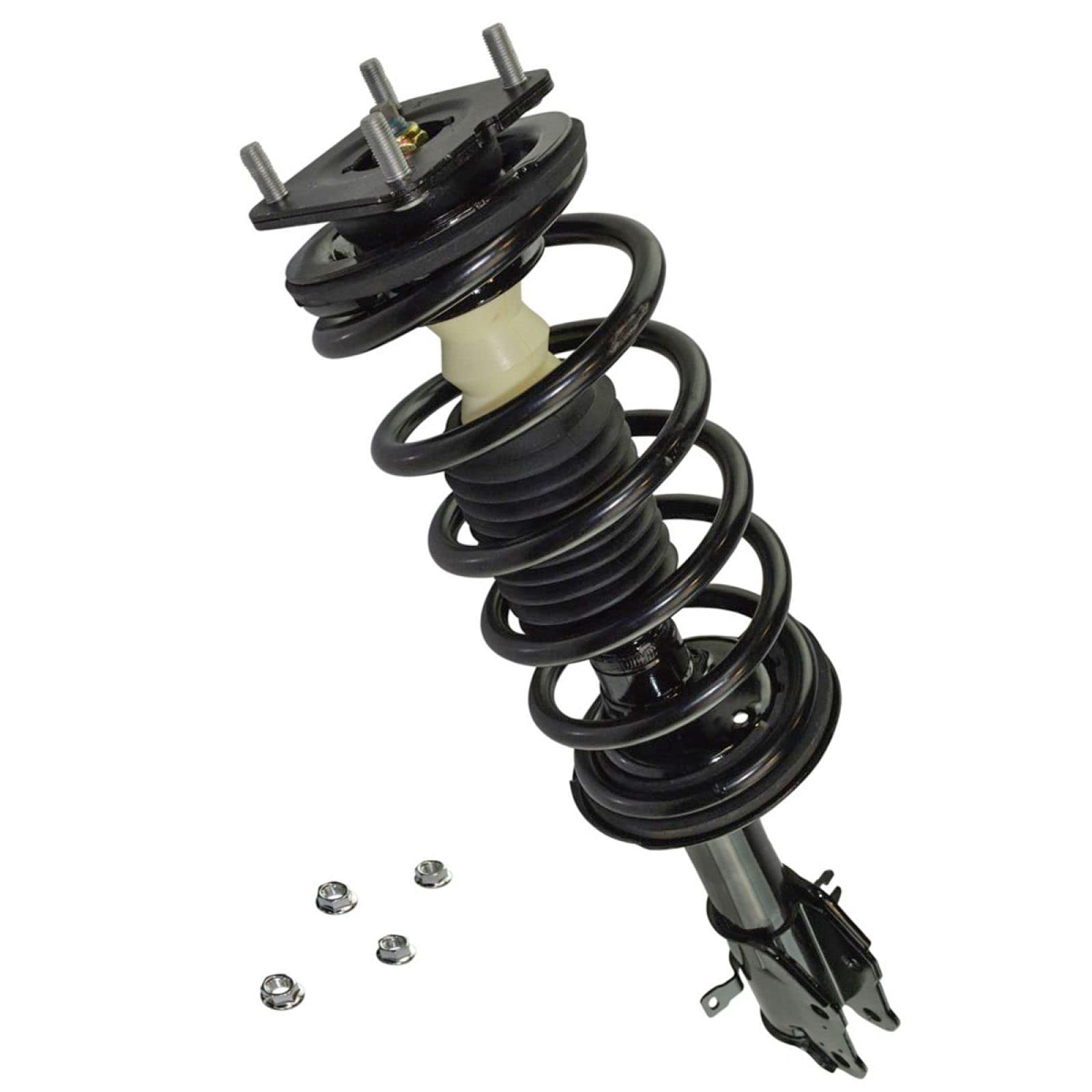 TRQ Front and Rear Complete Strut Assembly & Shock Absorber Kit Complete Strut & Coil Spring Assembly Fits Select 2007-2015 Mazda CX-9