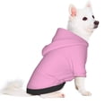 thumbnail image 3 of Bingfone Pink Dog Clothes Hoodie, Pet Winter Coat,Puppy Sweatshirts For Small Dogs Boy Girl,Suitable For All Breeds-Xx-Large, 3 of 9
