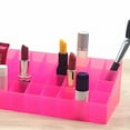 thumbnail image 6 of LAMIRO 40 Slots Lipstick Storage Box Creative Lipstick Jewelry Storage Holder Makeup Desk Organizer for Home Shop (Pink), 6 of 6