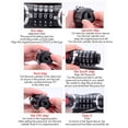 thumbnail image 4 of Bike Lock Cable 1.2M High Security 4 Digit Resettable Combination Coiling Bike Cable Lock Anti Theft Bicycle Cable Locks, 4 of 7