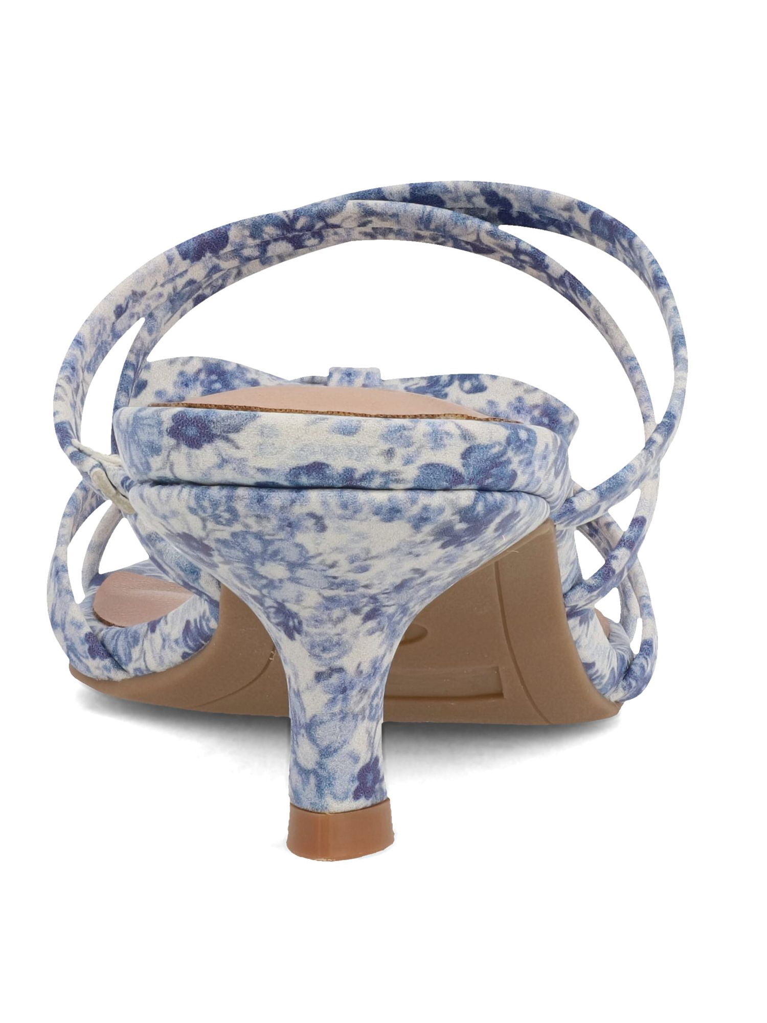 Mia Too Women's Strappy Kitten Heel Sandal