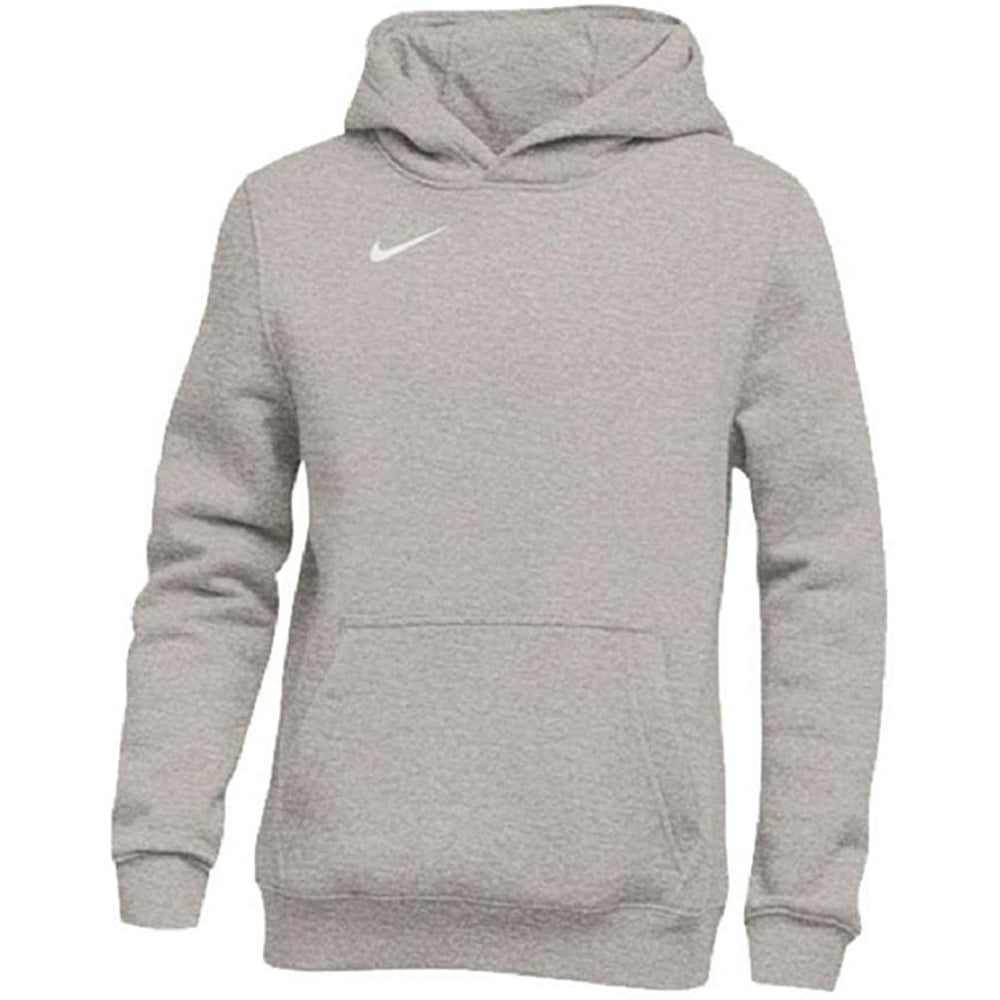 Nike - Nike Club Youth Boy's Fleece Hooded Sweatshirt Hoodie, Grey ...
