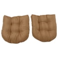 thumbnail image 1 of Cojines Al Aire Libre Con Mechones Almohadillas De Silla De Patio 2 Piezas Fibra De Poliéster Anti Fading Agua Diseño En Forma De U A Prueba De Sol E Fácil De Limpiar En, 1 of 7