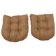 thumbnail image 1 of Cojines Al Aire Libre Con Mechones Almohadillas De Silla De Patio 2 Piezas Fibra De Poliéster Anti Fading Agua Diseño En Forma De U A Prueba De Sol E Fácil De Limpiar En, 1 of 7