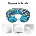 thumbnail image 4 of Almohada de viaje Toy Story con espuma viscoelástica en forma de U para el cuello, reposacabezas portátil superligero, ideal para sillas de avión, automóviles, hogares, oficinas, cojines para, 4 of 7
