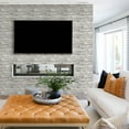 thumbnail image 4 of 3D Faux Stone Peel and Stick, 3D Stone Wall Sticker, PVC Wall Panels, 10 Pcs, 4 of 11