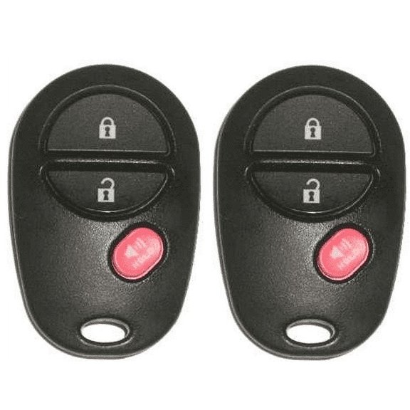 2 Toyota 2004-2017 3 Button Keyless Entry Remote GQ43VT20T VLS