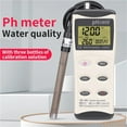 thumbnail image 2 of PH Meter PH ORP Mv TEMP Tester Water Quality Tester Waterproof High Precision Water Monitor for Aquarium Aquaculture, 2 of 6