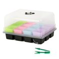 thumbnail image 1 of Seed Starting Tray Kit, 12 Hole Seedling Starter Tray, Universal Kit for Seed Starting, Seedling Germination and Propagation Tools, 1 of 5