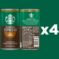 thumbnail image 3 of Starbucks Espresso & Cream Premium Espresso Beverage, 6.5 fl oz, 4 count, 3 of 5
