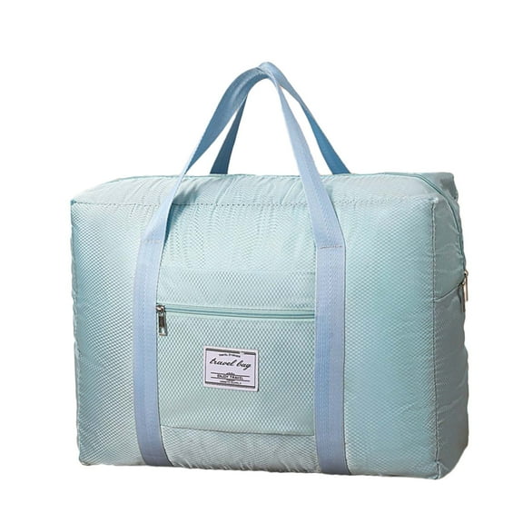 Yarino Foldable Duffel Bags, Tote, Gym, Sports Shoulder, Large Luggage, Weekend Overnight, For Women & Men,Blue