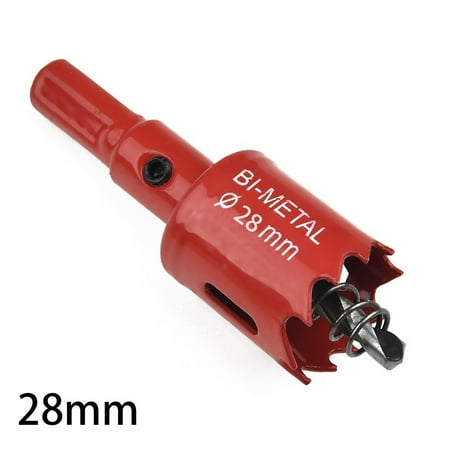 

Bi Metal Hole Saw 15 Mm-50 Mm Drill Bit Arbor Pilot Hole Saw Metal Wood Plastic