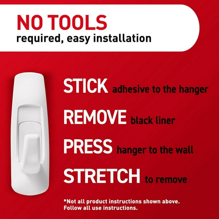 Command Large Utility Hooks, White, 6-Pack photo 8