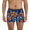 thumbnail image 2 of Goofa Colorful Fall Leaves Printed Men's Boxer Briefs Underwear, Moisture-Wicking Underwear, Trunk,Soft and Breathable Cotton Underwear-XX-Large, 2 of 9