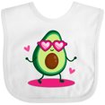 thumbnail image 3 of Inktastic Avocado Lover Gifts Girls Baby Bib, 3 of 4
