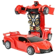 WOCLEILIY 1:32 The Collision Car Children Deformation Car Robot Toy For Kids
