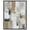 Black Frame, variant on Fragmented Light Canvas Print Neutral Boho Art by Art Remedy, Black Frame, 16 x 20