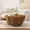 Wood, variant on YWEN 35" Indoor Round Coffee Table, Waterproof Coffee Table Modern Cement Design End Tables for Living Room, Outdoor Patio Coffee Tables for Garden, Backyard, Balcony