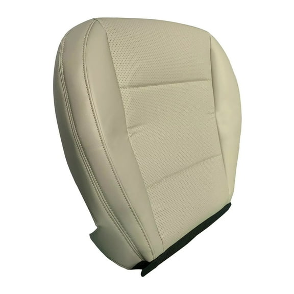 For Subaru Outback 2015-2019 Driver Leather Bottom Seat Cover Beige TAPDRA Spare Part