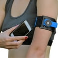 thumbnail image 3 of Quad Lock Cell Phone Mounting Adjustable Sports Armband - Black/Blue, 3 of 4