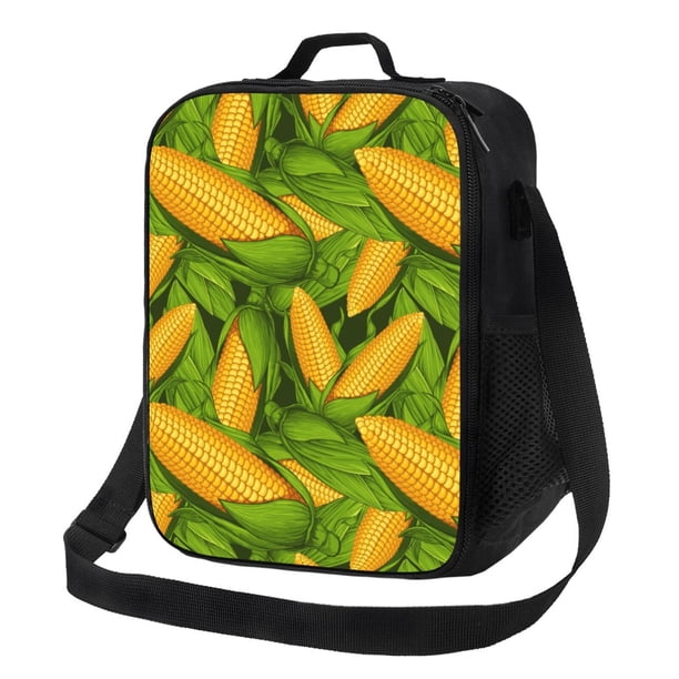 Fotbe Fresh Corn 1 Lonchera Bolsa de Almuerzo para Hombres y Mujeres, Lonchera de Gran Capacidad, Bolsa de Almuerzo Reutilizable, Bolsa Térmica Aislante
