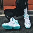thumbnail image 7 of Bolognifi Basketball Shoes for Mens Breathable Running Athletic Cushion Sports Fashion Sneakers Sport - GREEN_8.5 WOMEN/7.5 MEN, 7 of 7