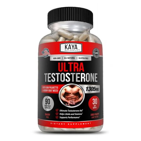 Natural Testosterone Booster Increase Energy, Improve Muscle Strength & Growth 90 Capsules