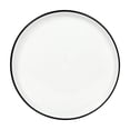 thumbnail image 3 of Mainstays Black rim 12-Piece Stoneware Dinnerware Set, 3 of 5