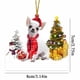thumbnail image 3 of Fiudx Letrero de Bienvenida Decorativo de Pvc para Colgar, Impreso Por Sublimación de Alta Temperatura, Ideal para Árbol de Navidad o Puerta, Regalo Multiusos, Recuerdos de Oficina, 8 Cm de Diámetro., 3 of 3