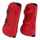 thumbnail image 4 of Botas de soporte para caballos, protección segura y transpirable para las piernas para entrenamiento de competición de rendimiento ecuestre, patas delanteras rojas M, 4 of 5