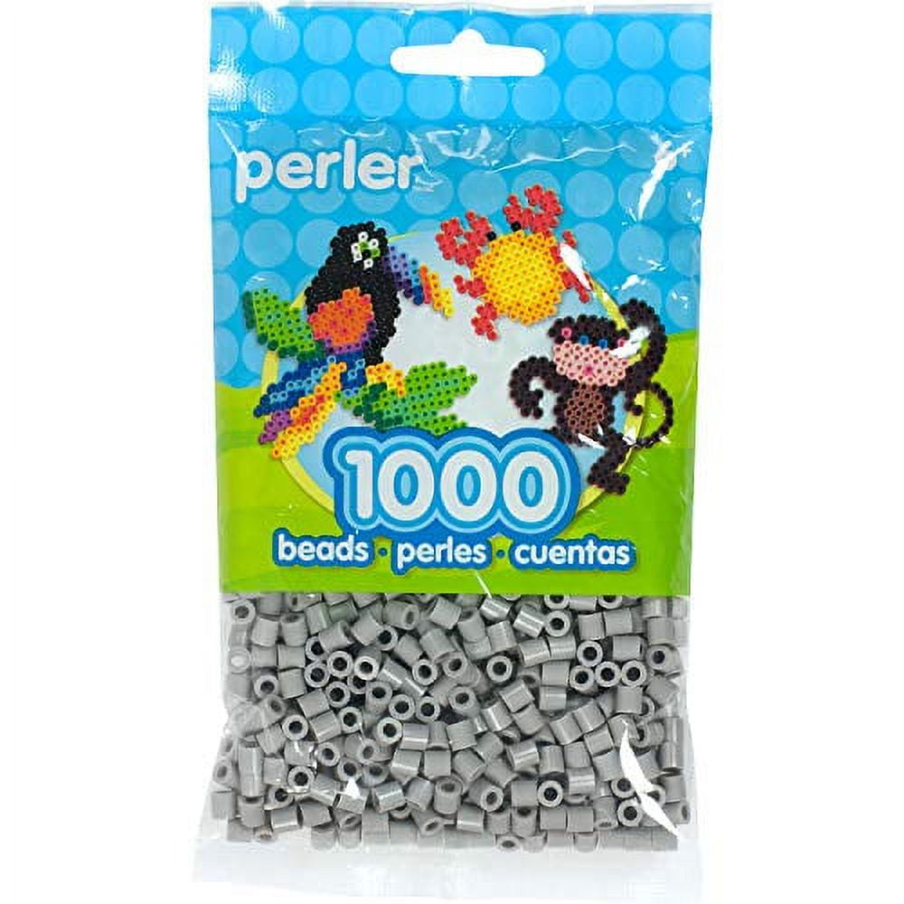 Perler Perler Beads 1,000/Pkg-Dark Gray - Creative Kids