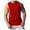 #107 Red, variant on Men's Cut Off Shirts Muscular Cut Open Sides Bodybuilding Tank Top Gym Workout T-Shirt Red 2XL
