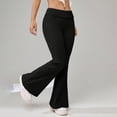 thumbnail image 6 of Sngxgn Pants for Women Elastic High Waist Drawstring Lounge Trousers Casual Loose Pants with Pockets(Black,M), 6 of 8