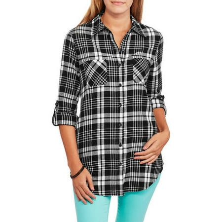 Shop by category Bongo Juniors' Button-Front Shirt - Plaid. Sold by Sears. $ - $ Soho BABE Junior's Plaid Flannel Fishtail Long Shirt Dress. Jhon Peters Women Collar Neck Button Down Plaid Shirt. Sold by JHON PETERS. $ $ Zumeet Women Short Sleeve Plaid Linen T-shirt. Sold by ZUMEET.