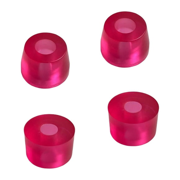 Idealsgarden 15mm Skateboard Longboard Truck Bushings Reemplazo superior e inferior Rojo SHR88A Cola Bujes para camiones de skate