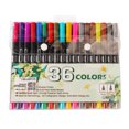 thumbnail image 2 of Watercolor Brush Marker Pen Set, Dual Tip Marker Pens Professional 36 Colors  For Coloring Painting For Adult, 2 of 8