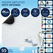 Winegard FL5500a Flatwave Amplified HDTV Indoor Antenna, Pack of 2