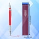 thumbnail image 5 of Sidaley Lápiz de carpintero, herramienta duradera y confiable para dibujo de construcción y carpintería, lápiz automático Suministros de escritura y corrección recambio rojo y rojo, 5 of 6