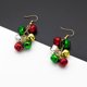 thumbnail image 3 of Luoluoyi-pendientes de Navidad de Cristal para mujer, joyería de muñeco de nieve, Arete de árbol de Navidad, accesorios de fiesta creativos, regalos para niña, 3 of 5