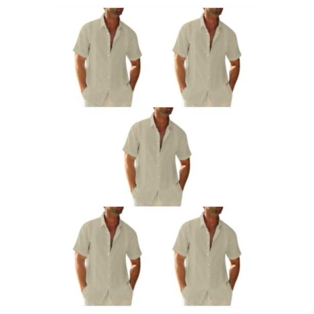 Minnieouse Camisa con botones de estilo informal para hombre, camisa de verano para niños, fiesta en la piscina, playa, caminar, diseño Simple, Type2 NO2