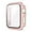pink, variant on 42mm Apple Watch iWatch Case Full Protective Rugged Cover with Screen Protector for Apple Watch Series 2/3 - Clear